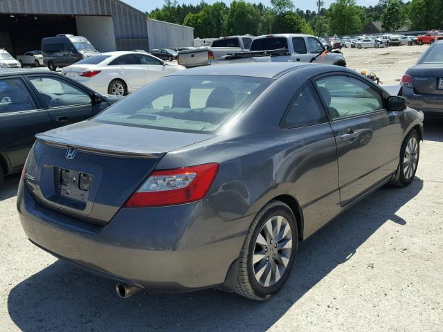 2HGFG12979H538910 - 2009 HONDA CIVIC EXL GRAY photo 4