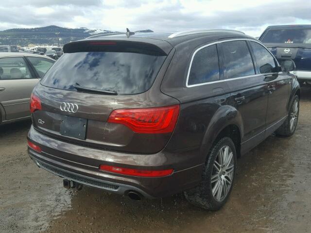 WA1DGAFE7BD002341 - 2011 AUDI Q7 PRESTIG GRAY photo 4