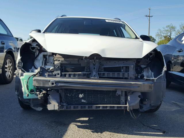 3VWKZ8AJ6AM683838 - 2010 VOLKSWAGEN JETTA S 白色 照片 9