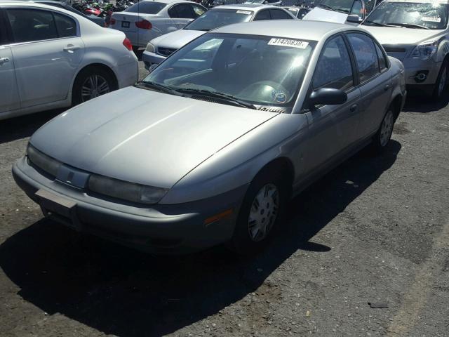 1G8ZH5285XZ124975 - 1999 SATURN SL1 SILVER photo 2