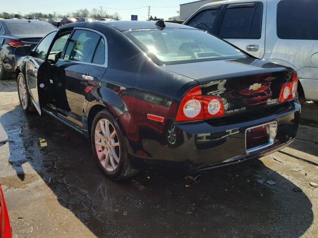 1G1ZE5E05CF322352 - 2012 CHEVROLET MALIBU LTZ 黑色 照片 3