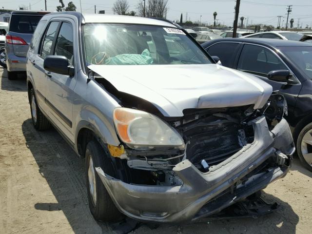 JHLRD68484C012779 - 2004 HONDA CR-V LX SILVER photo 1