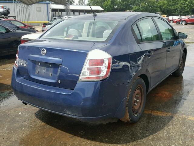 3N1AB61E18L615945 - 2008 NISSAN SENTRA 2.0 BLUE photo 4