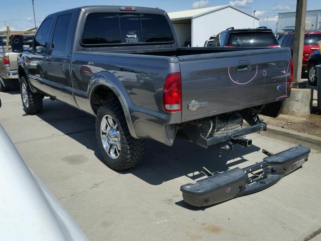 1FTSW21P46EC28206 - 2006 FORD F250 SUPER GRAY photo 3