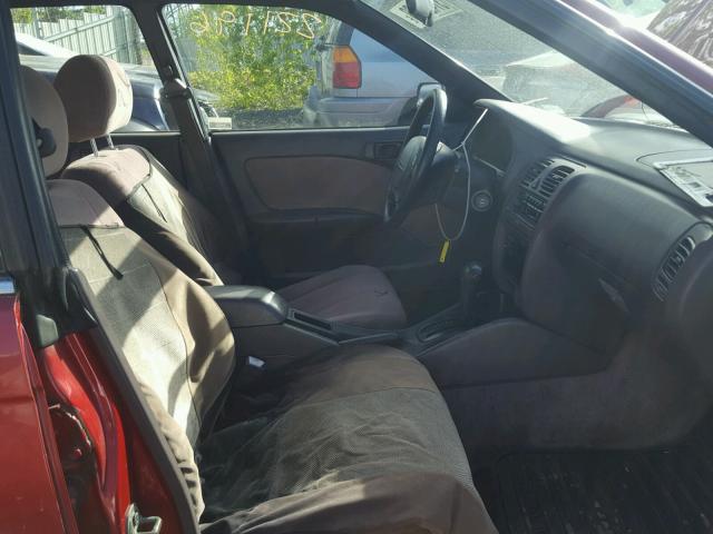 4S3BK6355S7334922 - 1995 SUBARU LEGACY L/O RED photo 5