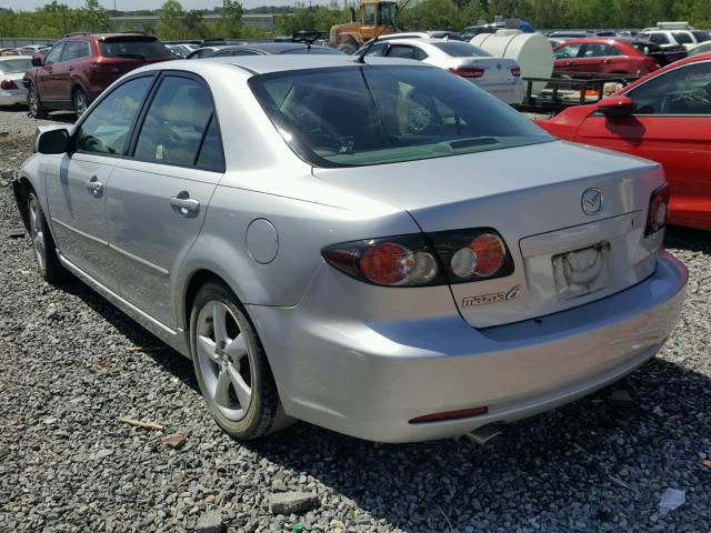 1YVHP80C685M24931 - 2008 MAZDA 6 I SILVER photo 3