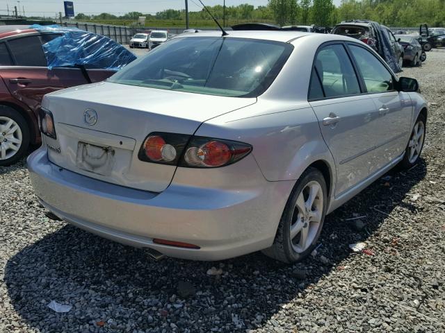 1YVHP80C685M24931 - 2008 MAZDA 6 I SILVER photo 4