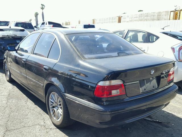 WBADT63432CH96187 - 2002 BMW 530 I AUTO BLACK photo 3