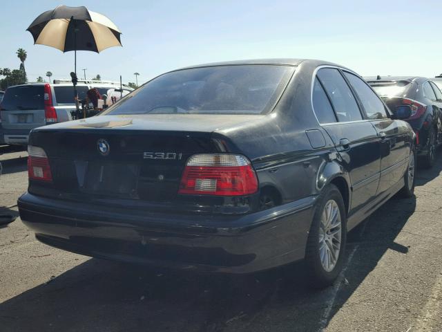 WBADT63432CH96187 - 2002 BMW 530 I AUTO BLACK photo 4