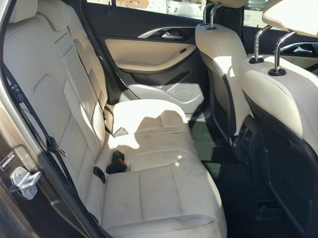 SJKCH5CR2HA017995 - 2017 INFINITI QX30 BASE BROWN photo 6