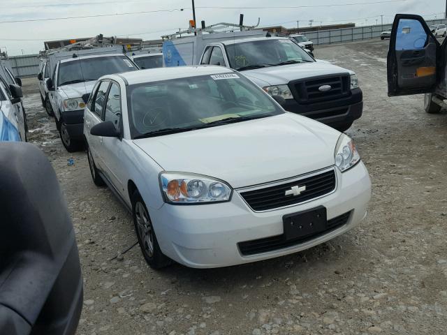 1G1ZS61816F153526 - 2006 CHEVROLET MALIBU MAX WHITE photo 1