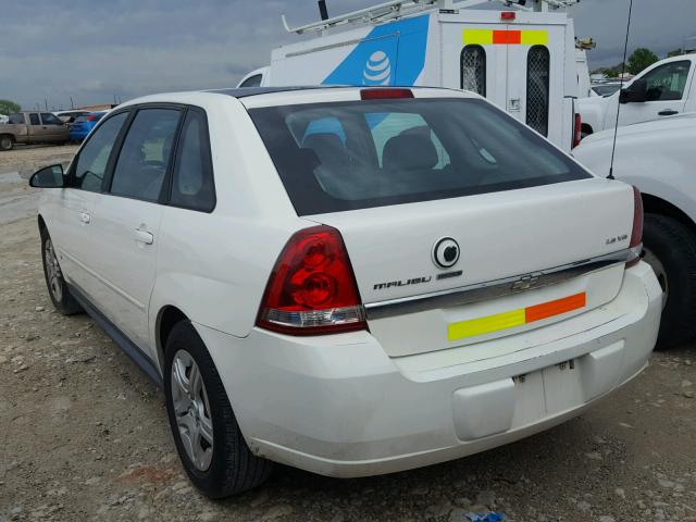 1G1ZS61816F153526 - 2006 CHEVROLET MALIBU MAX WHITE photo 3