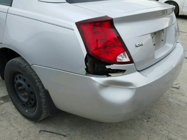 1G8AJ55F27Z203791 - 2007 SATURN ION LEVEL SILVER photo 9
