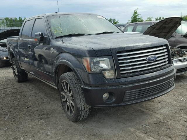 1FTFW1EV5AFA04966 - 2010 FORD F150 BLACK photo 1