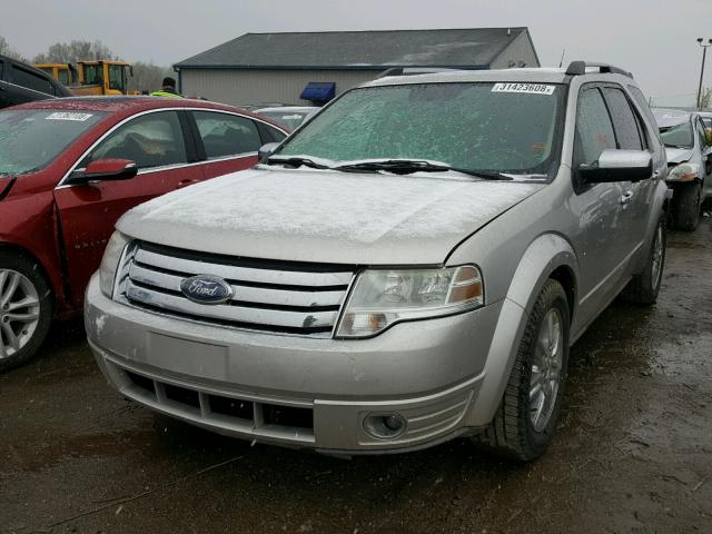 1FMDK06W88GA28781 - 2008 FORD TAURUS X L SILVER photo 2