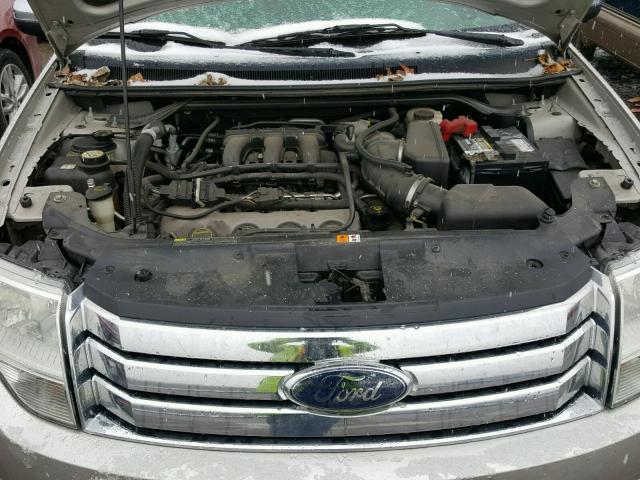 1FMDK06W88GA28781 - 2008 FORD TAURUS X L SILVER photo 7