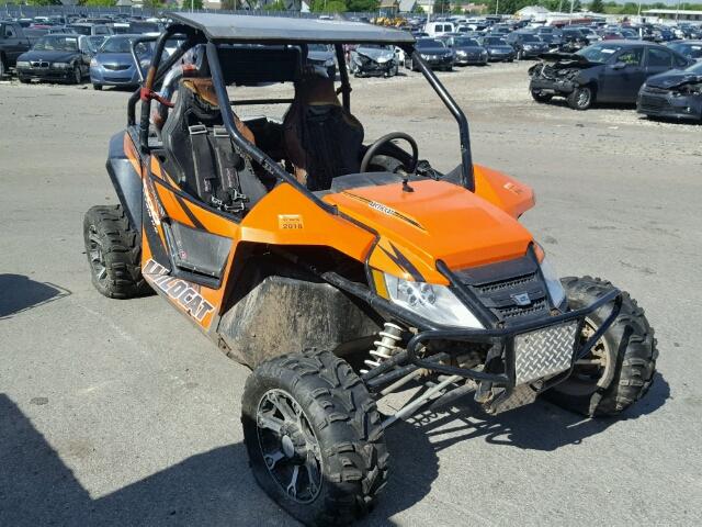 4UF13MPV7DT300846 - 2013 ARCTIC CAT WILDCAT ORANGE photo 1