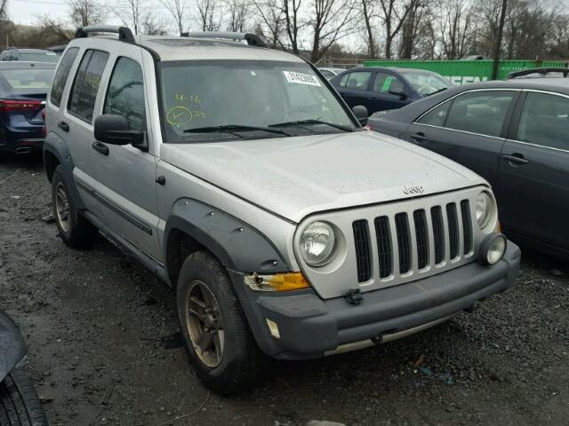 1J4GL38KX5W524350 - 2005 JEEP LIBERTY RE SILVER photo 1