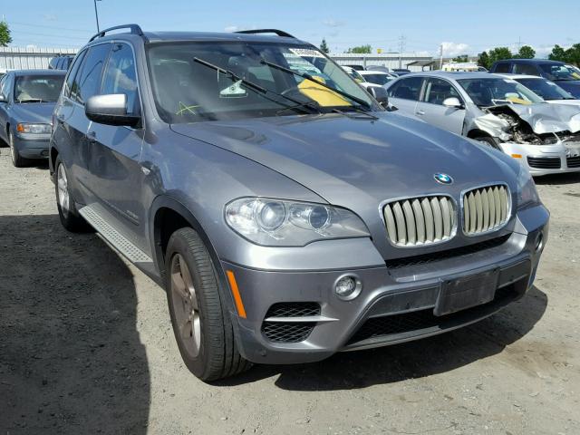 5UXZV8C51DL426510 - 2013 BMW X5 XDRIVE5 GRAY photo 1