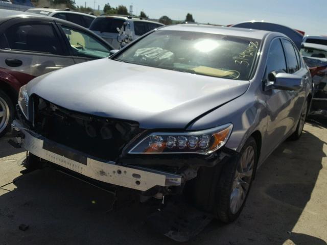 JH4KC1F93EC005080 - 2014 ACURA RLX ADVANC SILVER photo 2