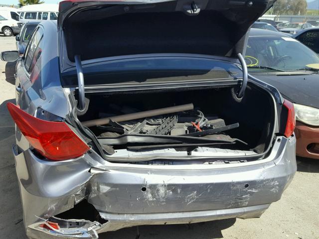 JH4KC1F93EC005080 - 2014 ACURA RLX ADVANC SILVER photo 9