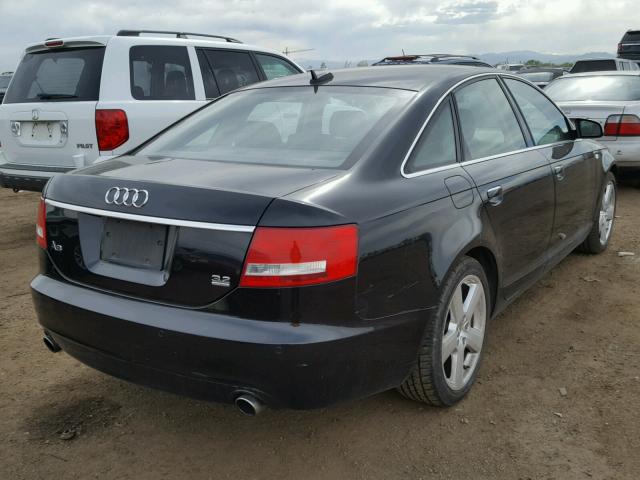 WAUEH74F96N167049 - 2006 AUDI A6 S-LINE BLACK photo 4