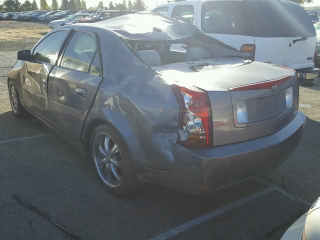 1G6DM577540179344 - 2004 CADILLAC CTS SILVER photo 3