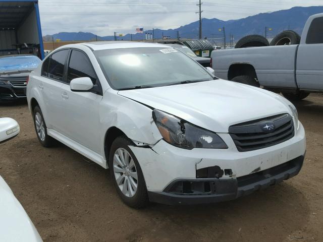 4S3BMEH63A2214313 - 2010 SUBARU LEGACY 3.6 WHITE photo 1