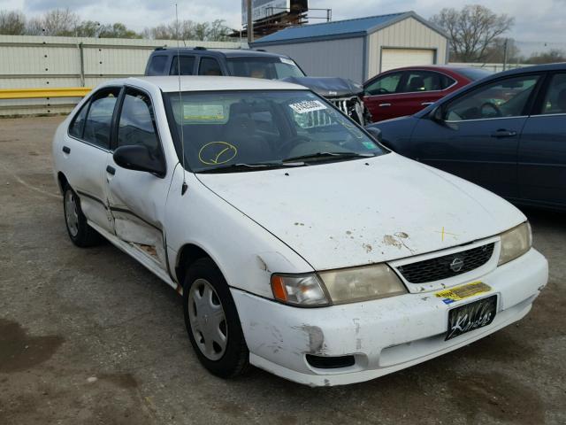 1N4AB41DXWC756102 - 1998 NISSAN SENTRA E WHITE photo 1