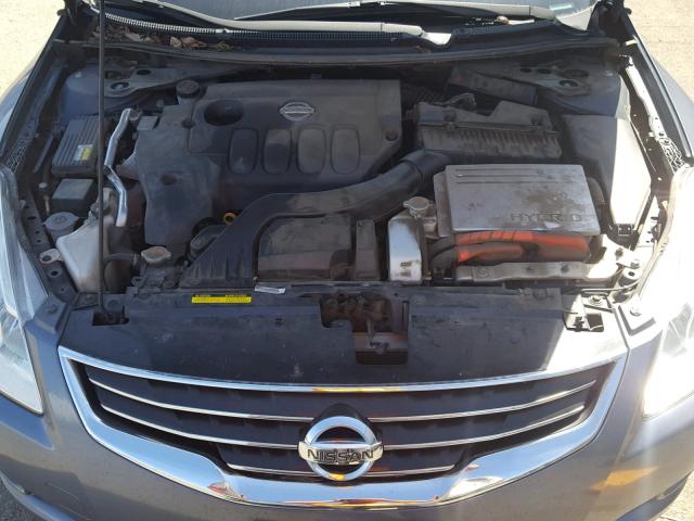 1N4CL2AP3AC126726 - 2010 NISSAN ALTIMA HYB GRAY photo 7