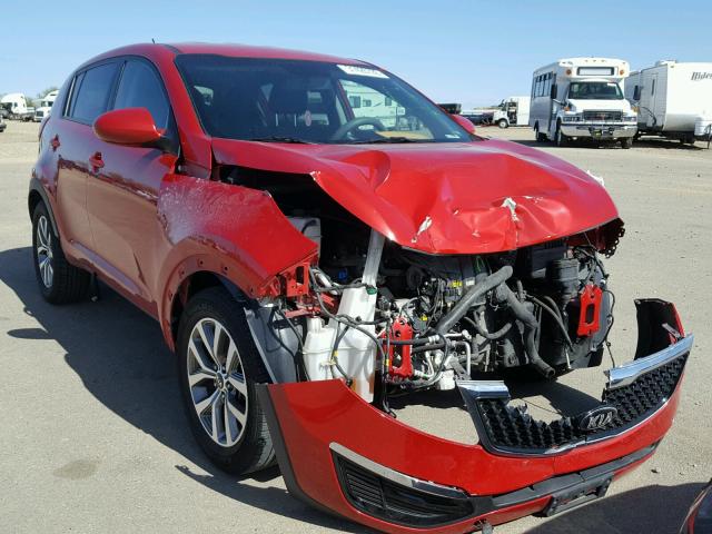 KNDPB3ACXE7559170 - 2014 KIA SPORTAGE B RED photo 1