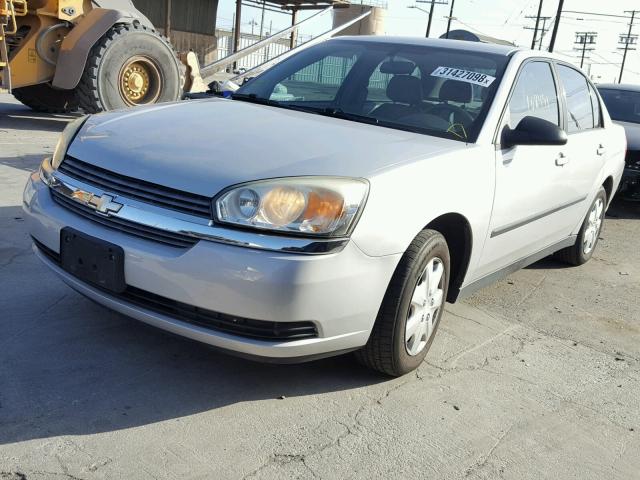 1G1ZS52F54F145837 - 2004 CHEVROLET MALIBU SILVER photo 2