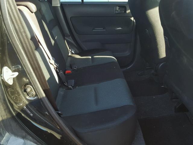 JTLKT324064117438 - 2006 TOYOTA SCION XB შავი ფოტო 6