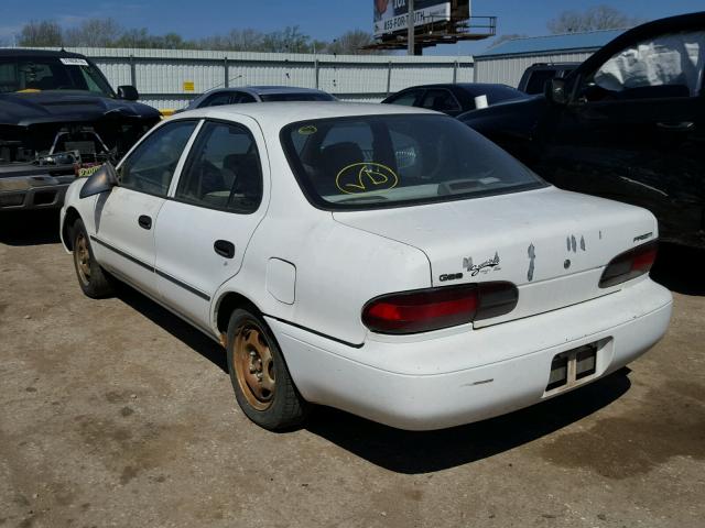 1Y1SK5266TZ042525 - 1996 GEO PRIZM BASE WHITE photo 3