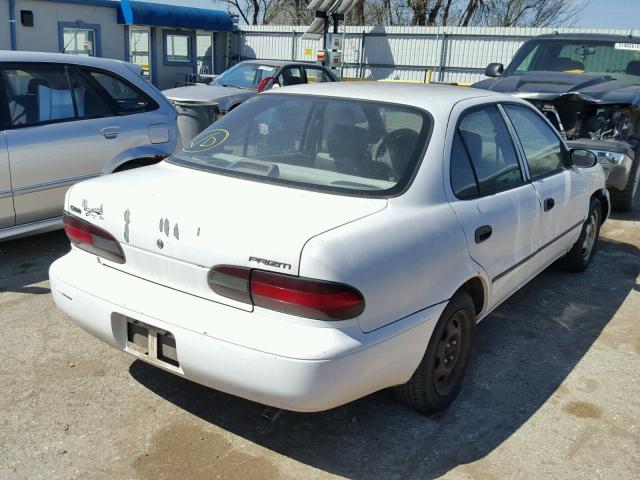 1Y1SK5266TZ042525 - 1996 GEO PRIZM BASE WHITE photo 4