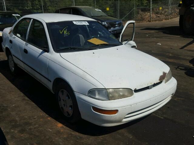 1Y1SK5262VZ437241 - 1997 GEO PRIZM WHITE photo 1