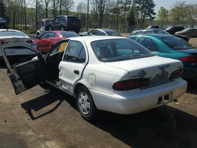 1Y1SK5262VZ437241 - 1997 GEO PRIZM თეთრი ფოტო 3