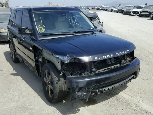 SALSH2E43BA703767 - 2011 LAND ROVER RANGE ROVE BLACK photo 1