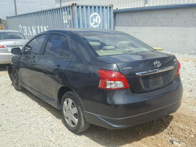 JTDBT923371046874 - 2007 TOYOTA YARIS GRAY photo 3