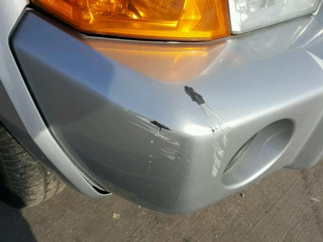 1J8HG48K07C562770 - 2007 JEEP COMMANDER SILVER photo 9