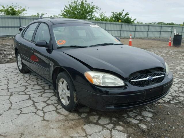 1FAHP56S71A268551 - 2001 FORD TAURUS SEL BLACK photo 1