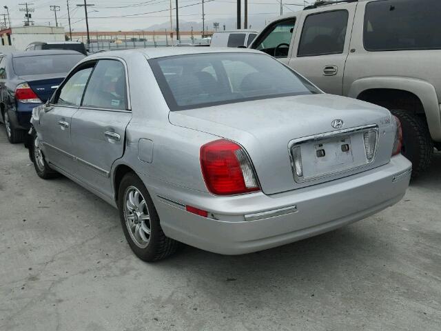 KMHFU45E95A397330 - 2005 HYUNDAI XG 350 SILVER photo 3