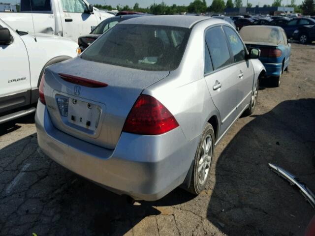 1HGCM56306A172095 - 2006 HONDA ACCORD SE SILVER photo 4