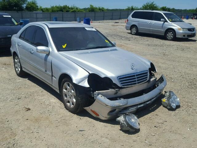 WDBRF92H06F761449 - 2006 MERCEDES-BENZ C GENERATI SILVER photo 1