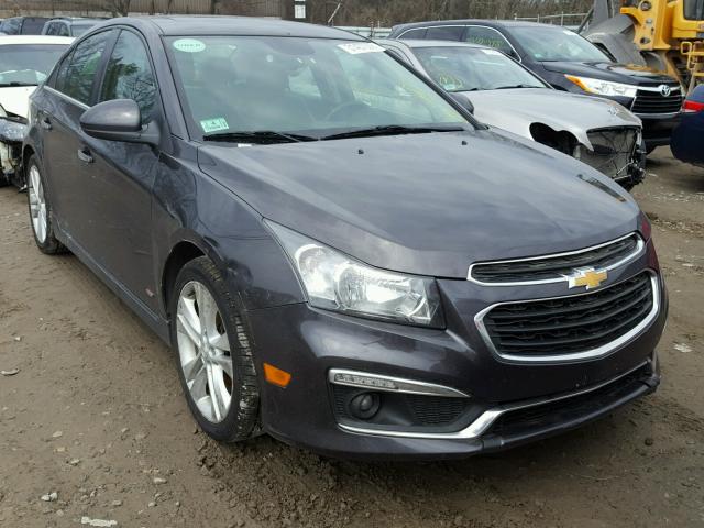 1G1PG5SB6F7178641 - 2015 CHEVROLET CRUZE LTZ GRAY photo 1