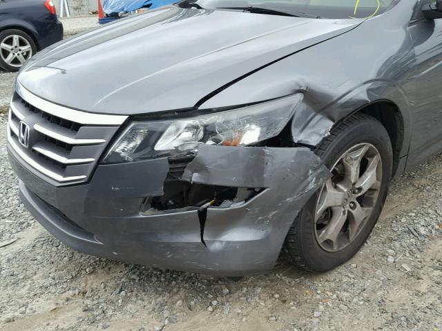 5J6TF1H55BL001092 - 2011 HONDA ACCORD CRO GRAY photo 9