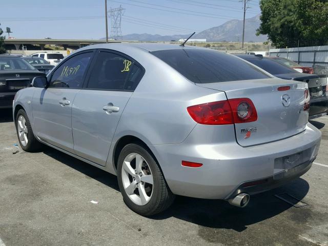 JM1BK32F551257131 - 2005 MAZDA 3 I SILVER photo 3