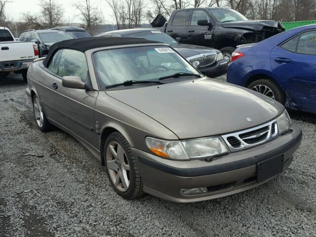 YS3DF78K527007396 - 2002 SAAB 9-3 SE TAN photo 1