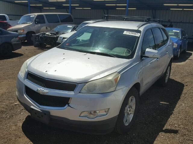 1GNER23D49S113108 - 2009 CHEVROLET TRAVERSE L SILVER photo 2