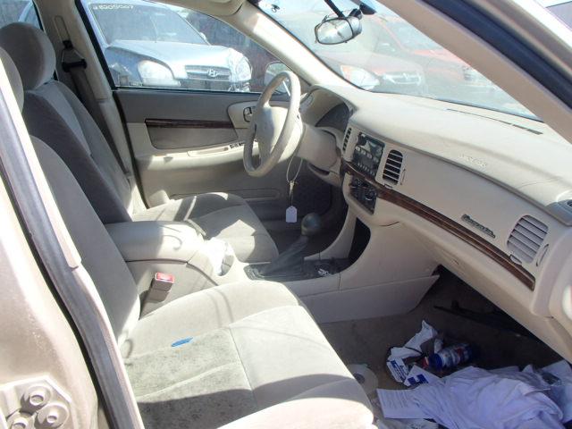 2G1WF52K149269052 - 2004 CHEVROLET IMPALA BROWN photo 5